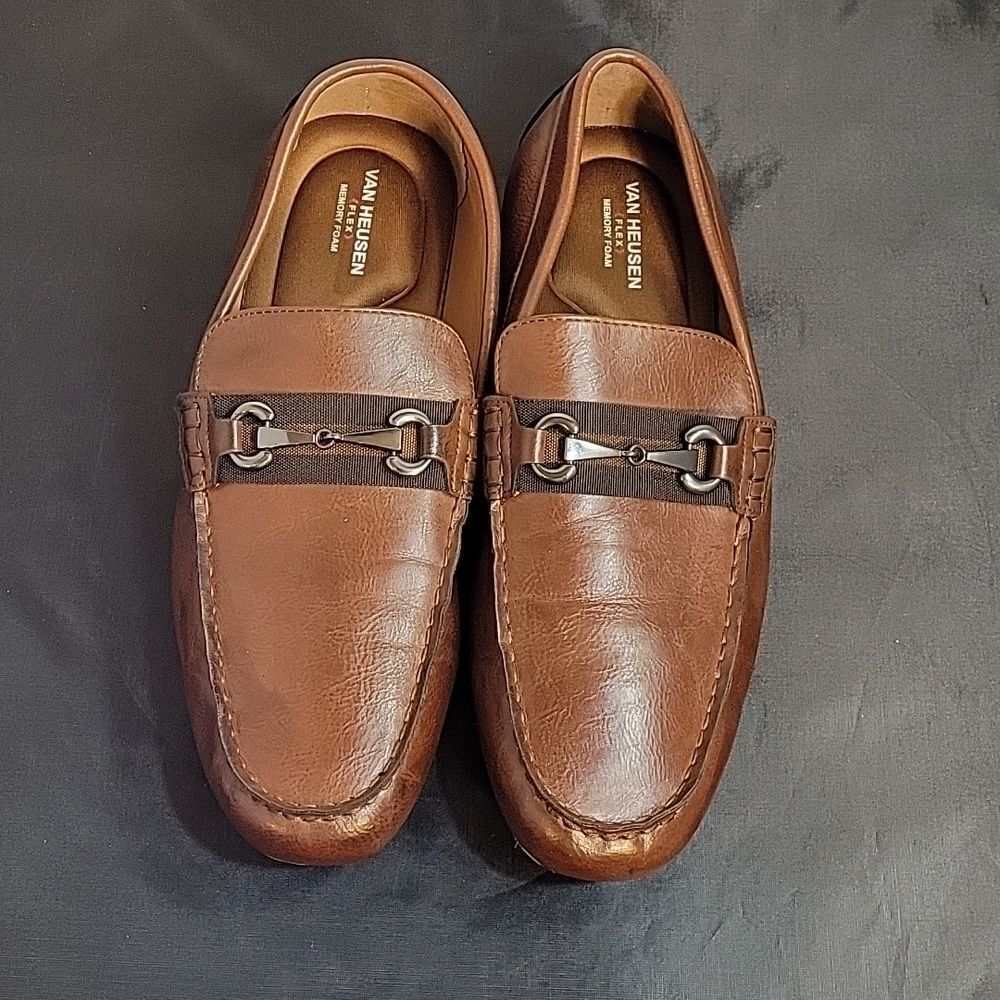 Van Heusen Rurus Flex Memory Foam Slip-On Leather… - image 2